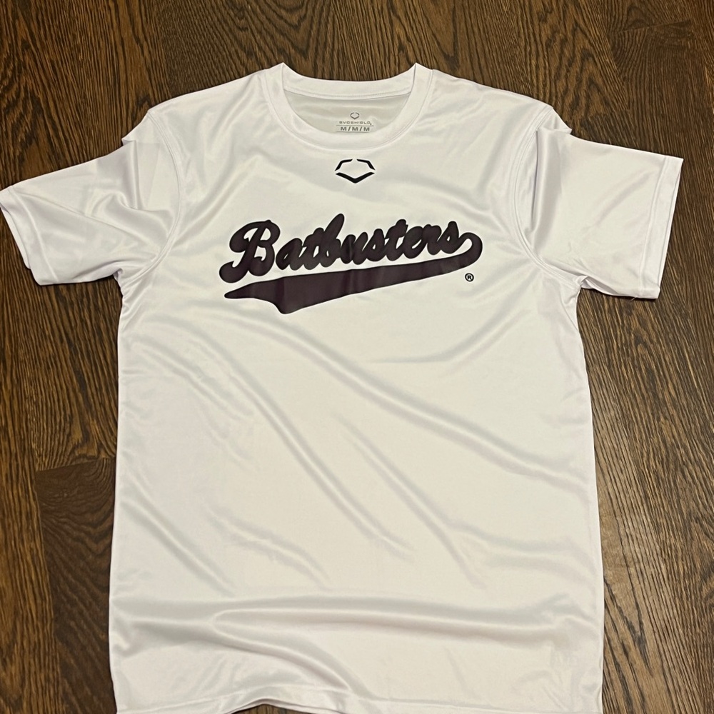 Batbusters White Dri-Fit Shirt